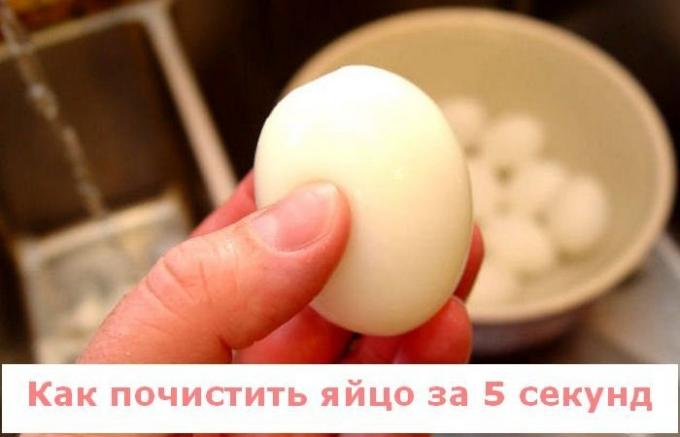 Szybsze nigdzie: Jak obrać jajko gotowane przez 5 sekund
