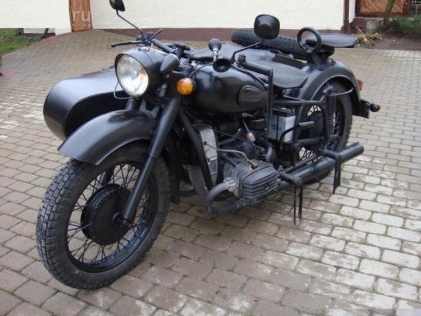 Legendarny motocykl Dniepr.