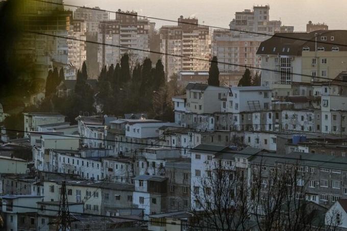 Całe miasto jest uwikłany sieć „rosyjskiego favelas”.