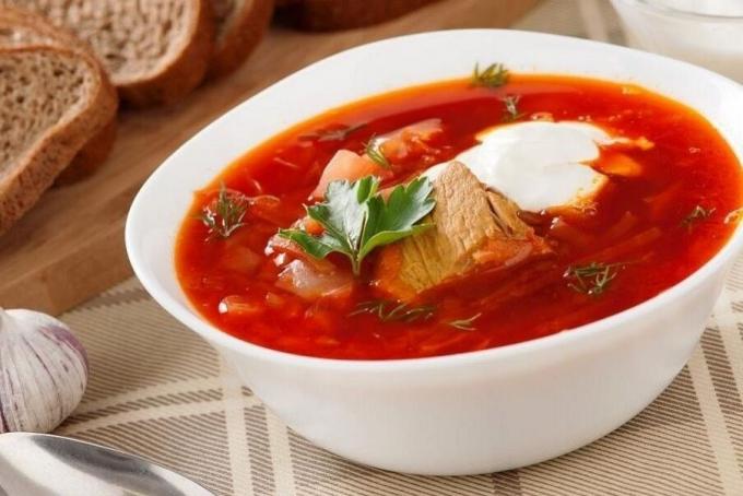 Że dodać do zupy, tak że zawsze wywołuje głęboki czerwony kolor. Dzielę swój przepis