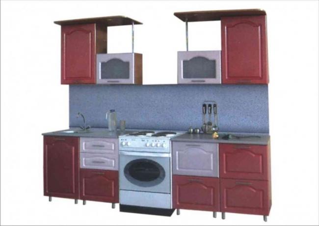 Zestaw kuchenny do małej kuchni (51 zdjęć): instrukcje wideo dla majsterkowiczów dotyczące instalacji, cechy niedrogich produktów, kolory, cena, zdjęcie