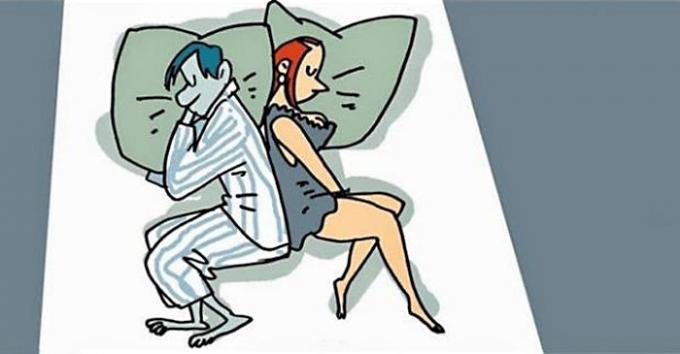 
Postawa podczas snu charakteryzuje relacje w pary