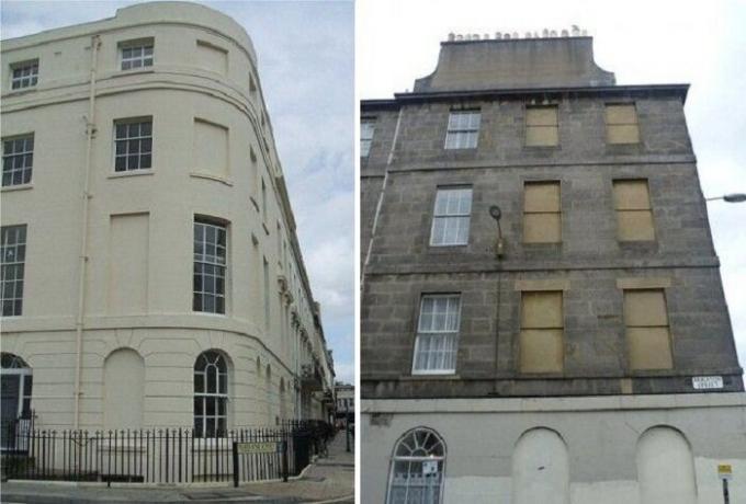 Dlaczego w Anglii w zabytkowych budynkach jak immured okien