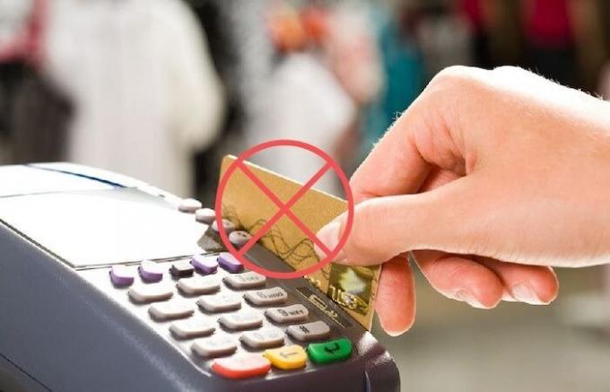 8 podejrzewane przypadki, gdy w każdym razie jest to niemożliwe do wynagrodzenia „kartą kredytową”