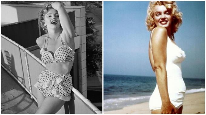 Nawet Marilyn Monroe nie zawsze może działać w bikini ...