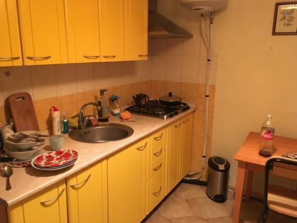 Kuchnia w mieszkaniu 32-letniego rosyjskim imieniem Iwan.