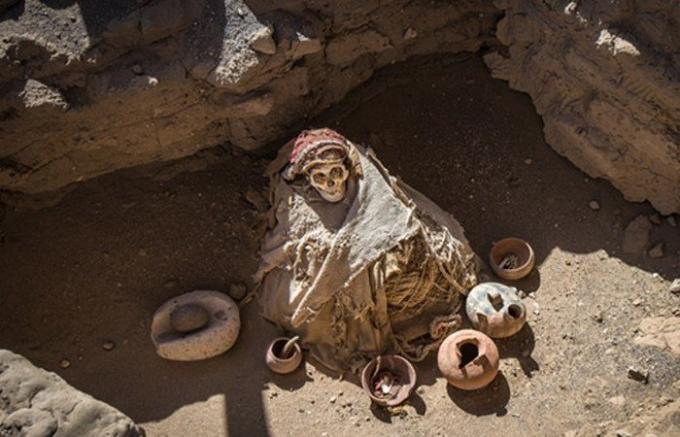 Mumia z 11 wieku.