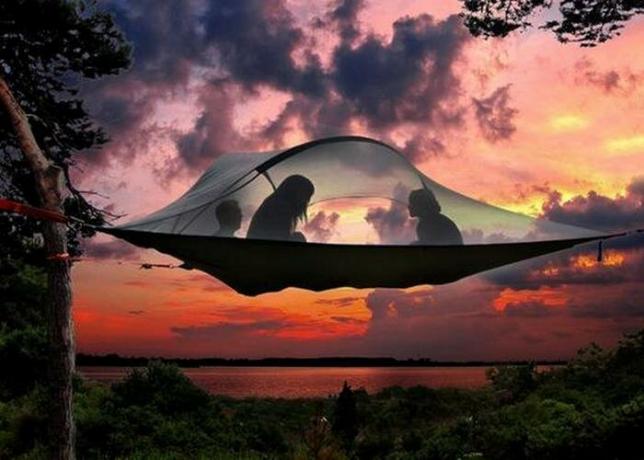 Życie bez wynajęcia: Tentsile.