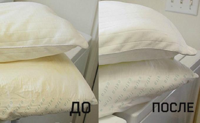 Skuteczny sposób, jak uzyskać białe pościel i poduszki