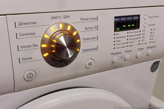 Jak pralka waży pranie