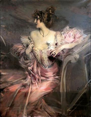 Portret Martha de Florian pędzla Giovanni Boldini.